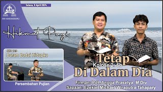 HIKMAT PAGI  Selasa 9 April 2024  Pdt Angga Prasetya MDiv [upl. by Atnuahsal]