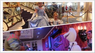 Disney Wish Christmas Cruise Day 4  Royal Gathering Arendelle amp Christmas Party [upl. by Misab]