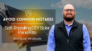 Avoid Common Mistakes while SelfInstalling DIY Solar Panels Kits [upl. by Lindblad38]