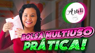 BOLSINHA MULTIUSOPASSO A PASSO 🪡 🩷 🧵 [upl. by Gus539]