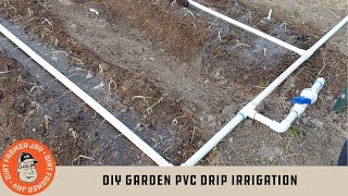 DIY Garden PVC Drip Irrigation  Easy Cheap Effective [upl. by Ayortal187]