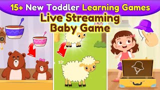 1 Live Streaming Gameplay Baby Games for 13 Year Olds babygames learning gamekids playandlearn [upl. by Ahsiniuq]