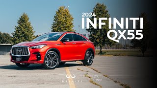 2024 Infiniti QX55 WalkAround [upl. by Nanine39]