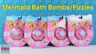 Mermaid Bath Bombs Fizz n Surprise Toys Color Change Toy Review  PSToyReviews [upl. by Inimak269]