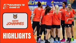 Marine Johannès vs Tango Bourges with Mersin Basketball Féminin  Highlights Women Basket 🏀 [upl. by Currey]