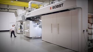 BOBST EXPERT CI – Waterbased printing record [upl. by Jarl]