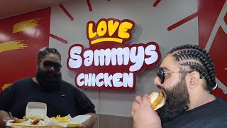 IS THIS BETTER THAN DIXY CHICKEN  FOOD REVIEW  SAMMYS BIRMINGHAM [upl. by Garzon]