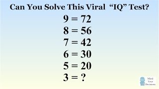 Can You Solve The Viral 9  72 Puzzle The Correct Answer Explained [upl. by Ahern]