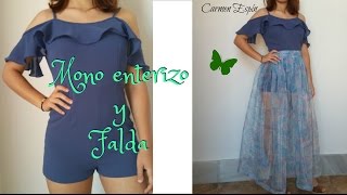 Mono o enterizo combinadodiy [upl. by Lemmor]