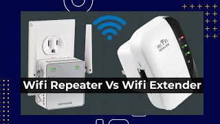 Wifi Repeater VS Extender [upl. by Yrok]