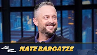 Nate Bargatze on Taking Benadryl Before a StandUp Show and Getting SNL Ideas from Friends [upl. by Ellevehs631]