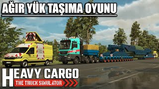 Ağır Yük Taşıma Oyunu  Dev Bir Harita  Heavy Cargo  The Truck Simulator [upl. by Nosinned]