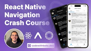 React Navigation Tutorial for Beginners  Complex Navigation Flows with React Native [upl. by Adlesirk]