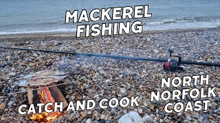 North Norfolk Mackerel Fishing Salthouse Beach Summer 2023 Catch And Cook [upl. by Isacco961]