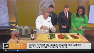 Ducali Pizzeria offering new large format dish called quotPolentataquot [upl. by Sible]