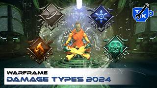 All damage types explained 2024  Warframe [upl. by Warder]