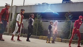 Flash Family vs Godspeed  The Flash 7x18 HD [upl. by Coleen]