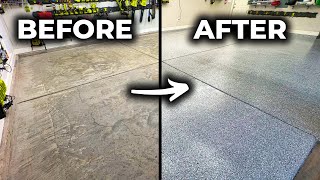 Is Garage Floor Coating Worth It Epoxy vs Polyaspartic [upl. by Lombardo]