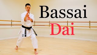 Kata Bassai Dai Full Tutorial [upl. by Zoller]