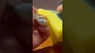 ASMR scours off  ripping in full video asmr satisfying sponge [upl. by Levine991]