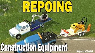 FS15 Repoing Construction Equipment [upl. by Bitthia878]