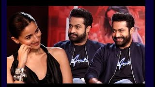 DEVARA X JIGRA Interview Promo  NTR Koratala Siva KaranJohar  Alia Bhatt  Sep27  Tollywood [upl. by Haissi827]