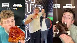 Tommy Winkler Eating From Celebrity Owned Restaurants • Compilation [upl. by Katherina]