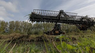 Mowing Dutch Drainage Canals • 1MEMO 20241008 [upl. by Noramac]