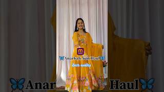 💗Meesho Anarkali Suit Haul💗🤌🤌Meesho Haldi HaulMeesho anarkali kurta set haul meeshohaul shorts [upl. by Llewoh241]