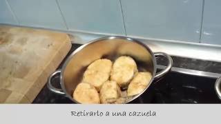 Receta Casera de Merluza en Salsa de Gambas [upl. by Nivan]