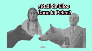 Pelea de Perro negro y blancoGana el que se alimente mas [upl. by Olgnaed]