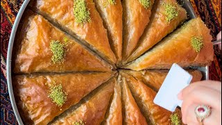 HAZIR YUFKADAN HAVUÇ DİLİM BAKLAVA‼️ baklava [upl. by Eileek]