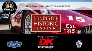 Donington Historic Festival 2021  Saturday 1 May  Live Stream [upl. by Aisenet]