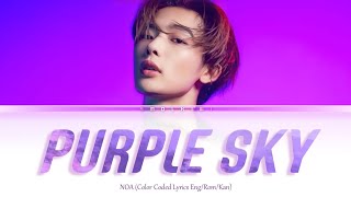 NOA  Purple Sky Color Coded Lyrics EngRomKan [upl. by Etteloc15]