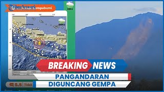 Gempa Pangandaran 55 M Hari Ini Warga Berhamburan Keluar Rumah [upl. by Glynnis]