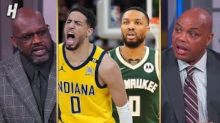 Inside the NBA previews Bucks vs Pacers Game 6 [upl. by Icyac587]