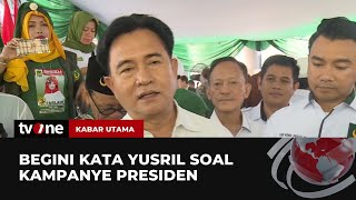 Yusril Ihza Angkat Bicara soal Presiden Boleh Kampanye  Kabar Utama tvOne [upl. by Merola62]