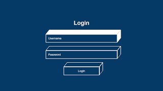 Create Login Template with 3D Effect using HTML and CSS [upl. by Potter]