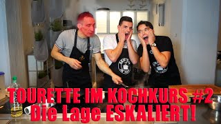 Tourette im Kochkurs Die Lage ESKALIERT komplett 2 [upl. by Nalid458]