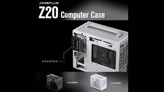 JONSBO Z20 Orange Black MATX ATX Chassis 20L Detachable Handle Case 163mm Air Cooled Graphics Card [upl. by Yrennalf636]