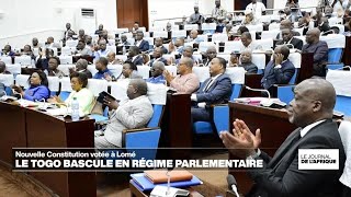 Avec sa nouvelle constitution le Togo devient un régime parlementaire • FRANCE 24 [upl. by Bobbee647]