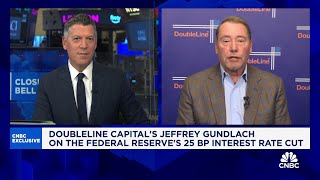 Fed will likely cut rates again in December says DoubLine Capitals Jeffrey Gundlach [upl. by Aimekahs]