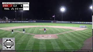 Clarinda vs Shenandoah  Varsity Baseball [upl. by Bartie]