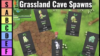 Pokémon BDSP Grand Underground Spawns Grassland Cave [upl. by Blanchard885]