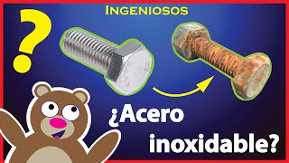 ¿El ACERO INOXIDABLE se oxida 😌 OXIDACIÓN en metales [upl. by Airotciv]