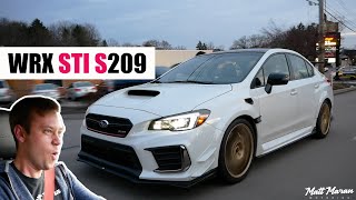 The BEST Handling Car of 2019 Subaru WRX STI S209 Review [upl. by Alanah]