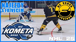 HC KOMETA BRNO VS HC VERVA LITVÍNOVNÁJEZDY S FRÍVECEMNHL25PS5 [upl. by Denise]