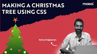 Making an Animated Christmas Tree Using CSS  Clip Path amp Keyframes  CSS Properties [upl. by Burn]