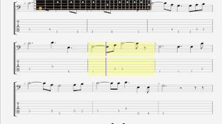 Clapton Eric Alberta BASS GUITAR TAB [upl. by Laup]