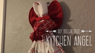 DIY Dollar Tree Kitchen Angel [upl. by Jorrie]